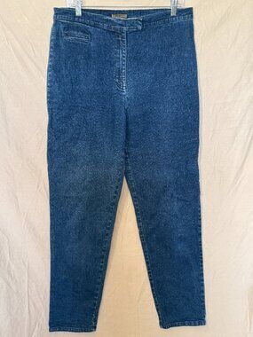VTG 90s Jones Jeans Ultra High Rise Tapered Straight Leg Jeans 14 Normcore